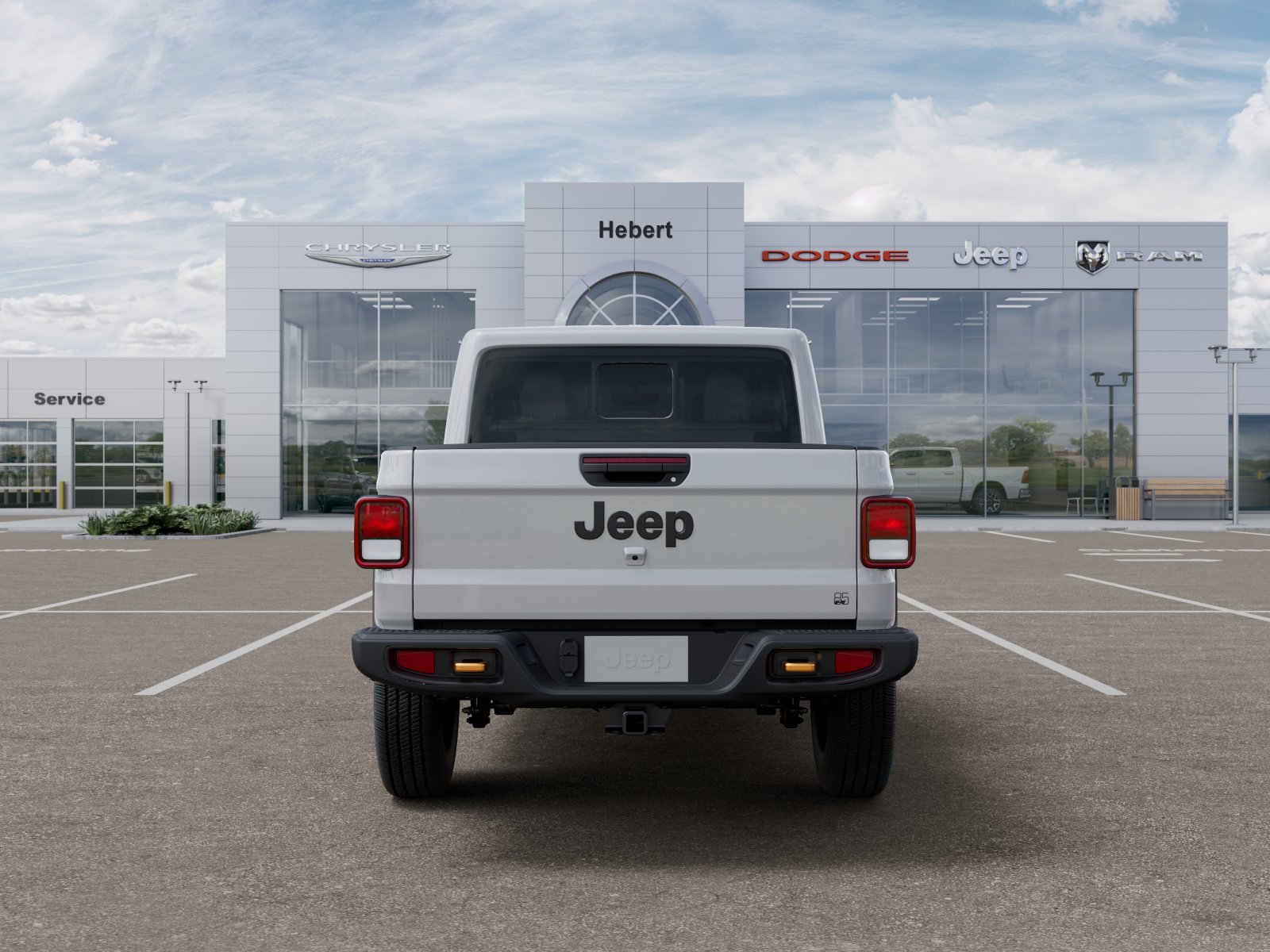 New 2026 Bright White Clear-Coat Exterior Paint Jeep 85th Anniversary Edition image 33
