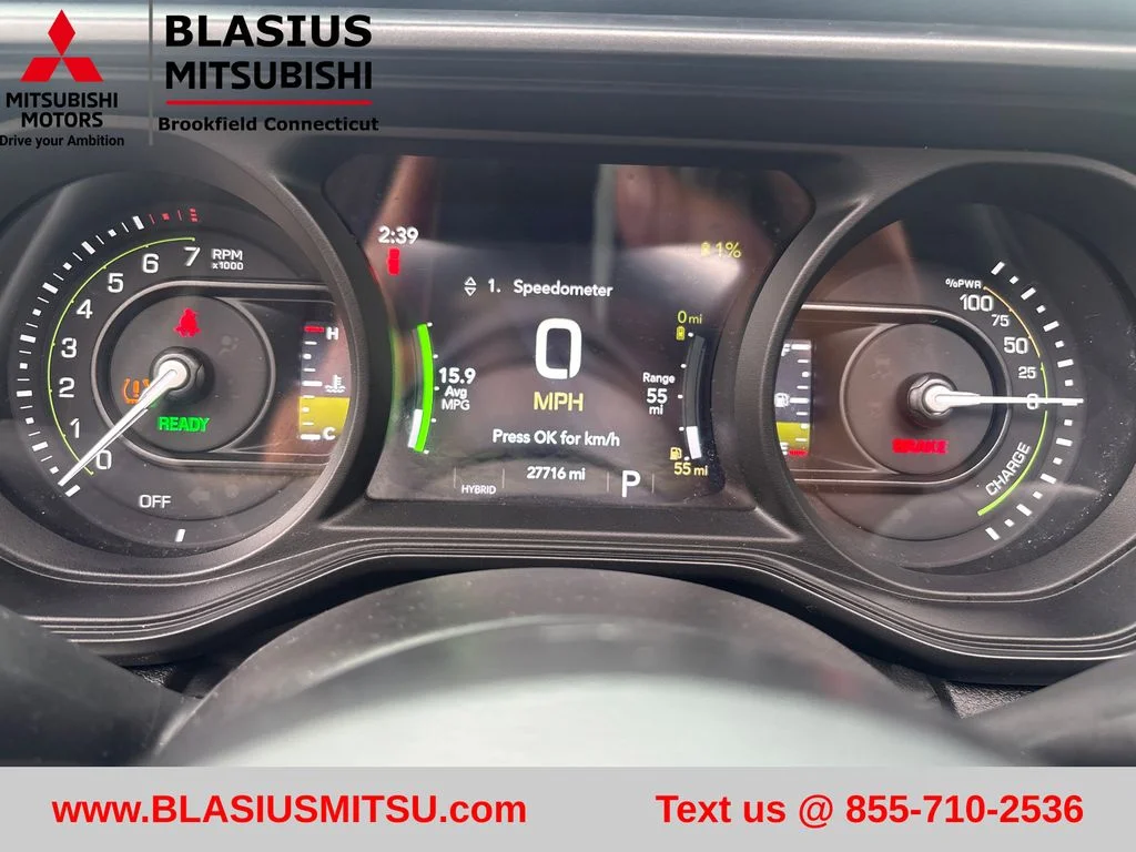 Used 2024 Green Jeep Sport S 4xe image 21