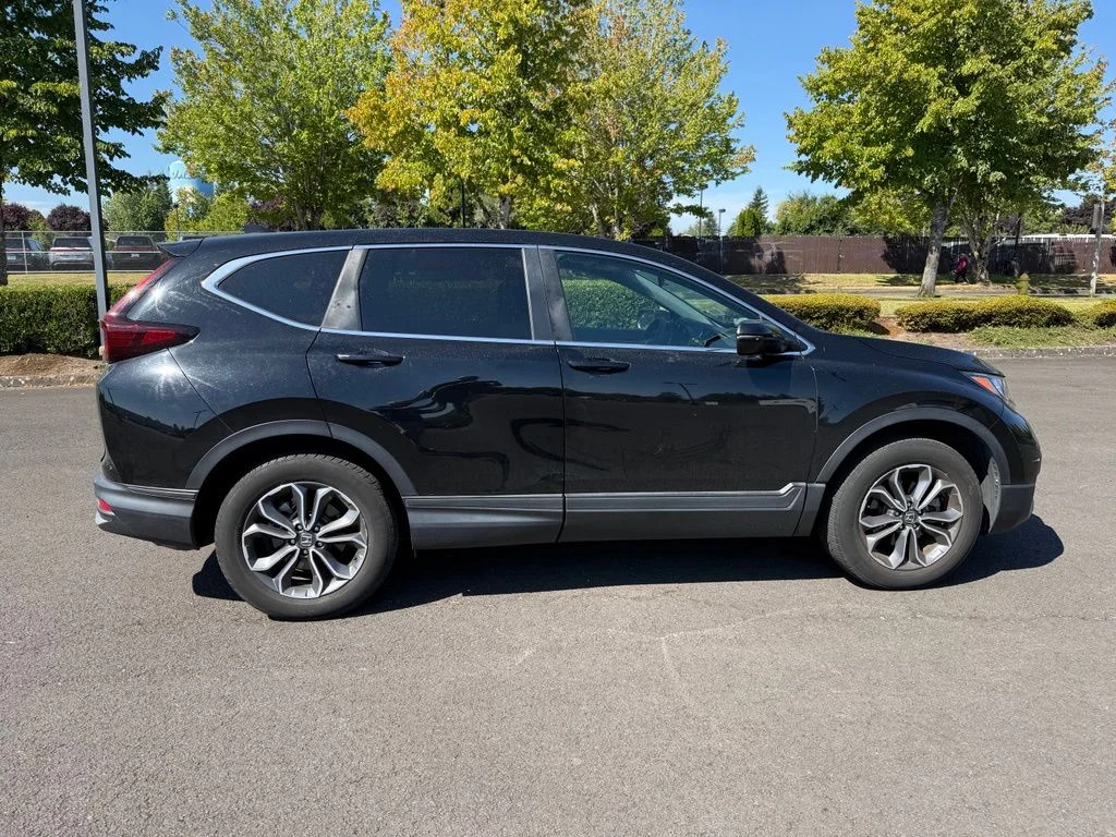 Certified Used 2021 Crystal Black Pearl Honda AWD EX image 8