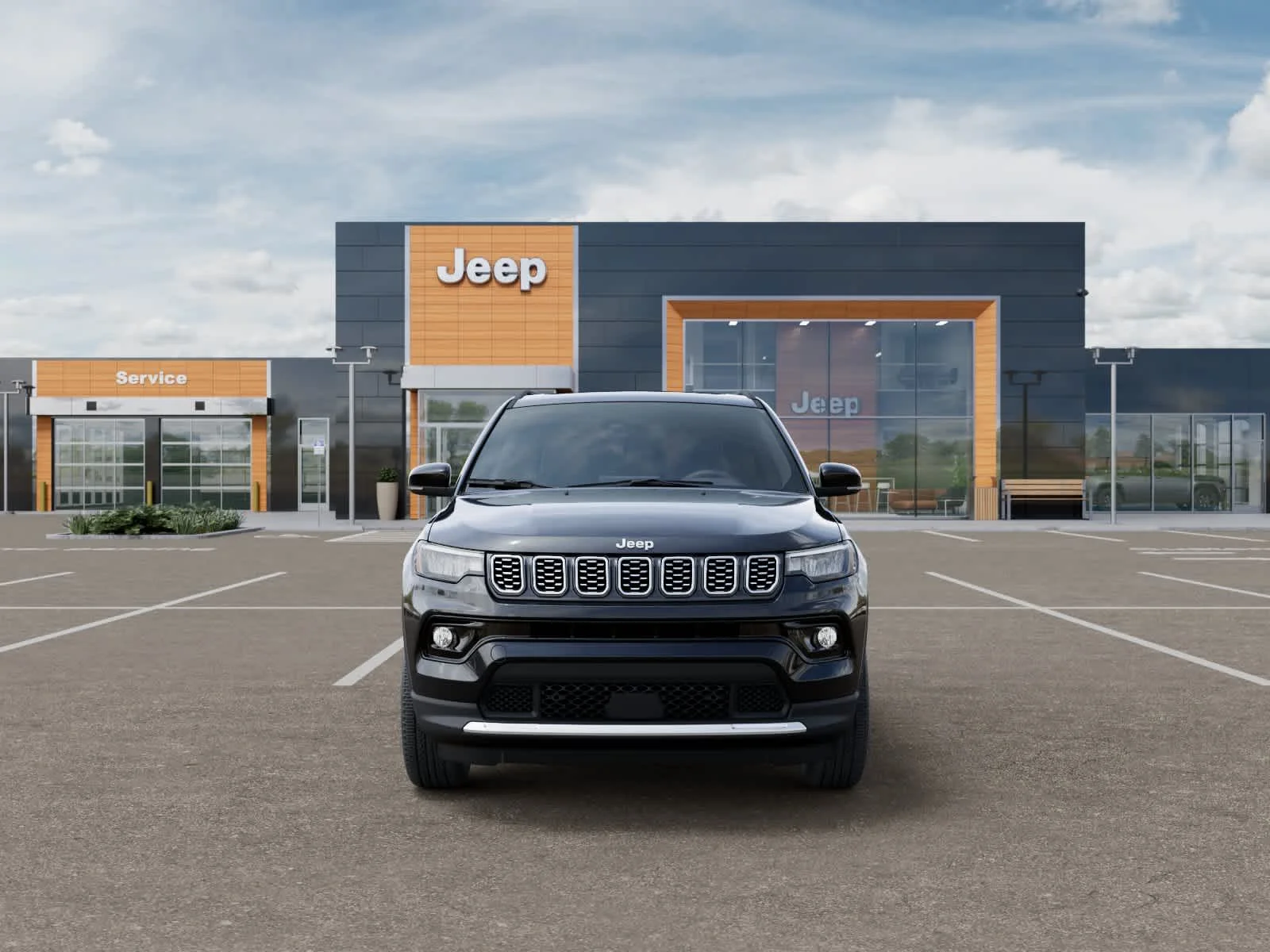 New 2026 Diamond Black Crystal Pearlcoat Jeep Limited image 6