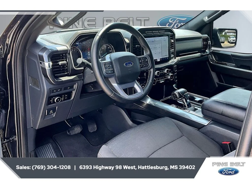 Certified Used 2023 Agate Black Metallic Ford XLT image 13