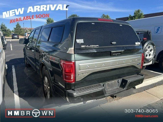 Used 2015 Green Gem Metallic Ford Platinum image 3