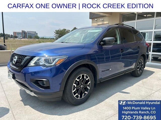 Used 2020 Blue Nissan SV image 1