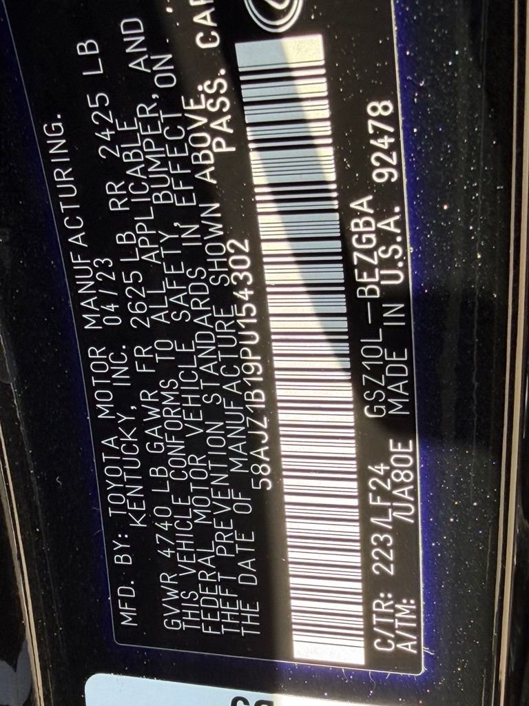 Used 2023 Black Lexus 350 F Sport image 19