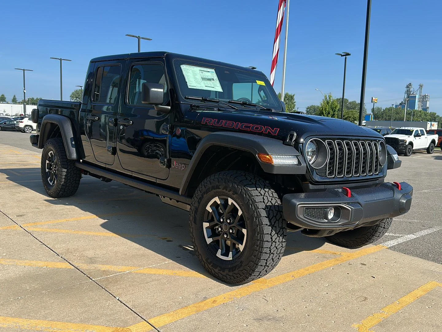 New 2026 Black Clearcoat Jeep Rubicon image 6