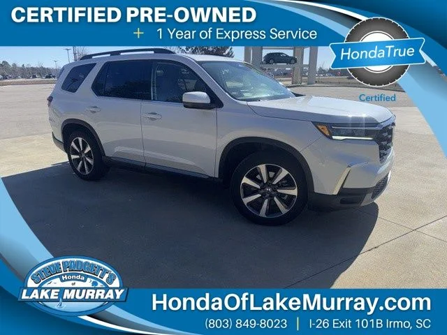 Certified Used 2024 Platinum White Pearl Honda Touring image 1