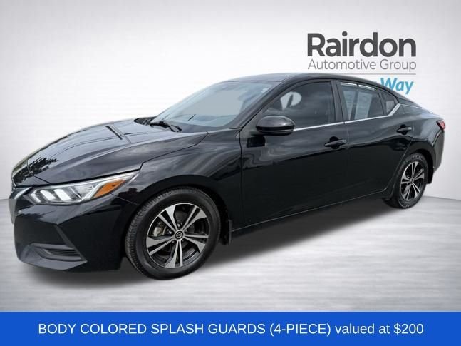 Used 2020 Black Nissan SV image 3