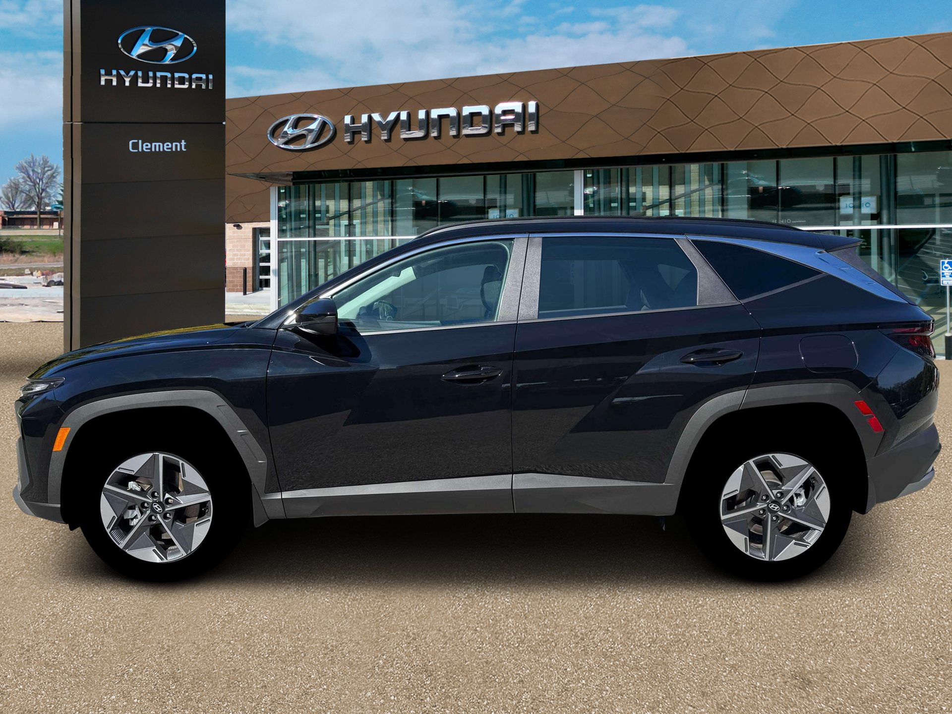 New 2026 Gray Hyundai SEL AWD image 3