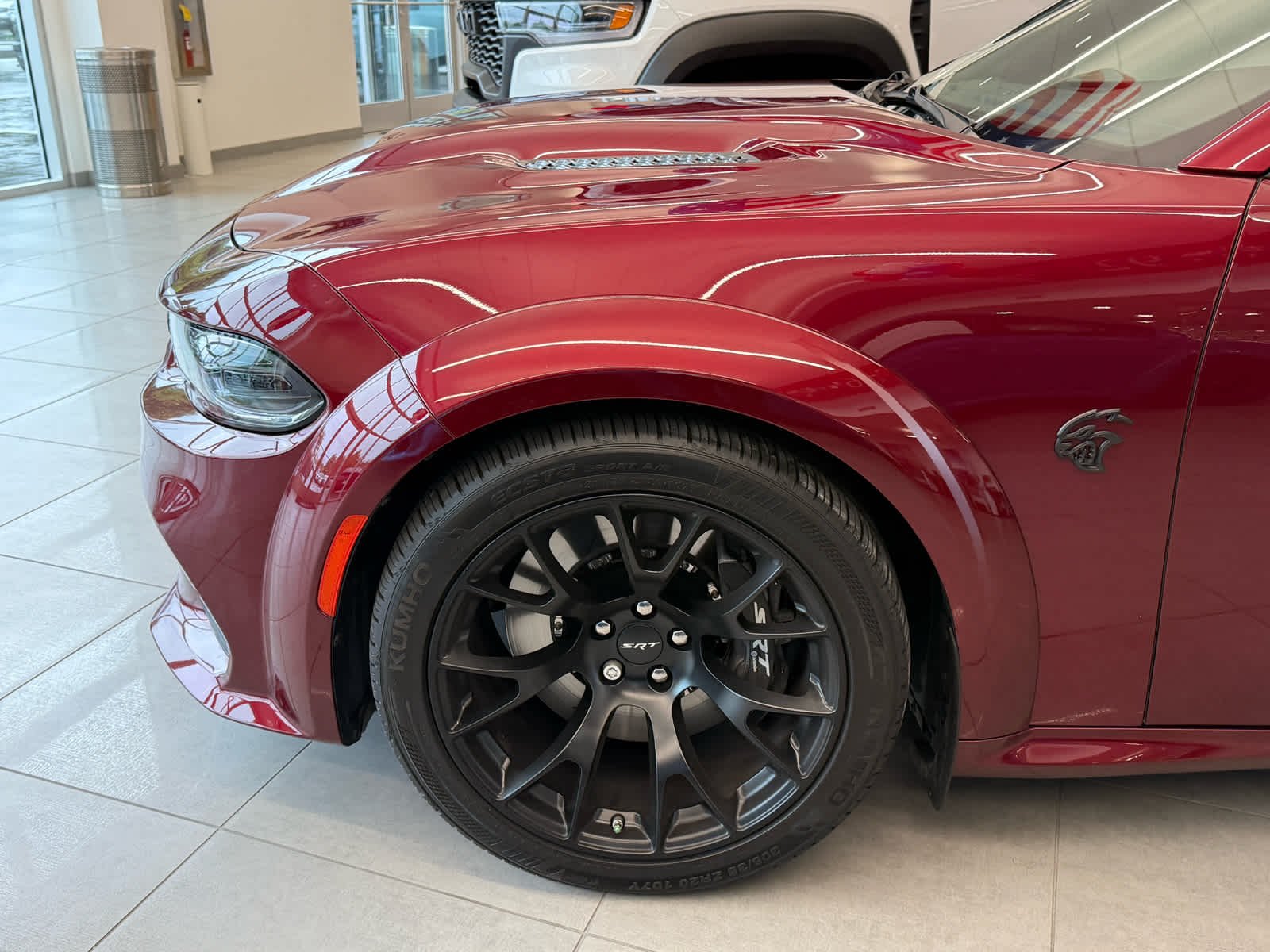 Used 2023 Octane Red Pearlcoat Dodge SRT Hellcat Widebody Jailbreak image 10