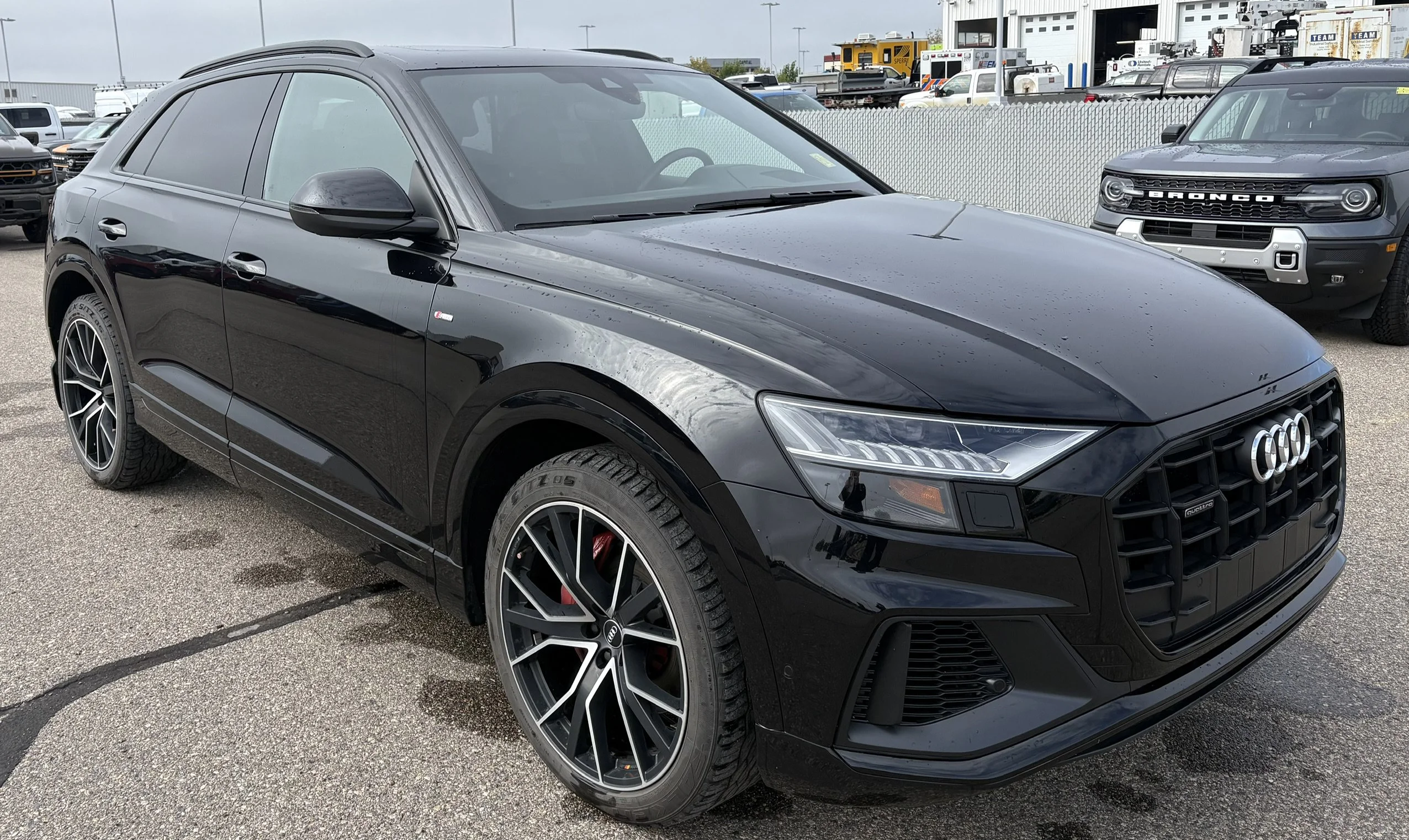 Used 2020 BLACK Audi TECHNIK image 7