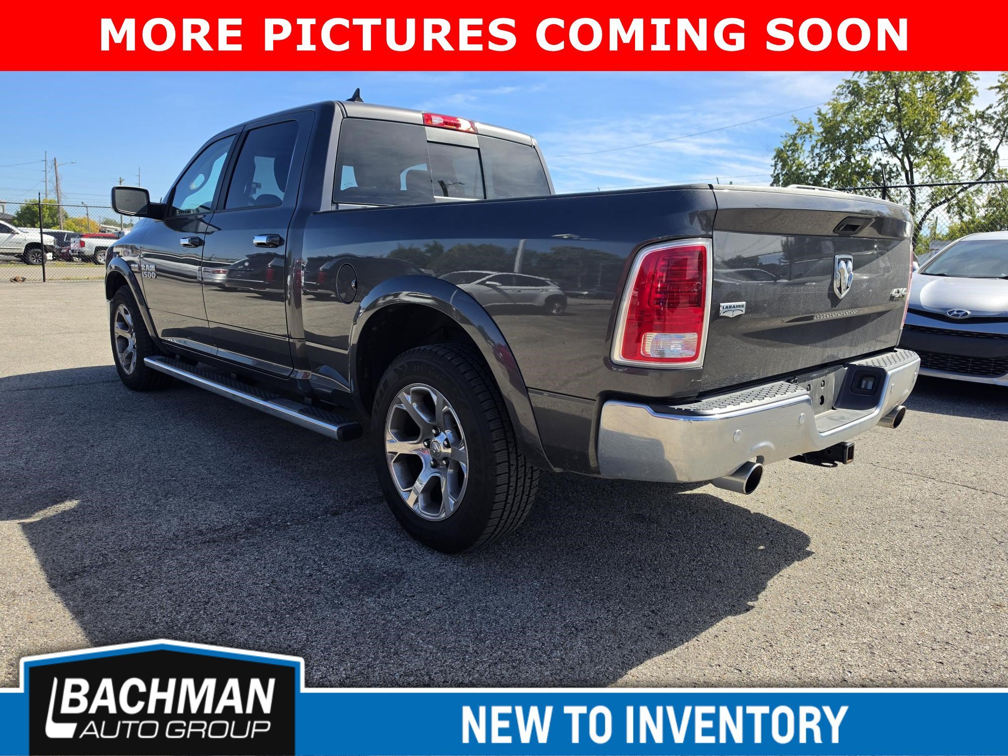 Used 2015 Granite Crystal Metallic Clearcoat Ram Laramie image 4