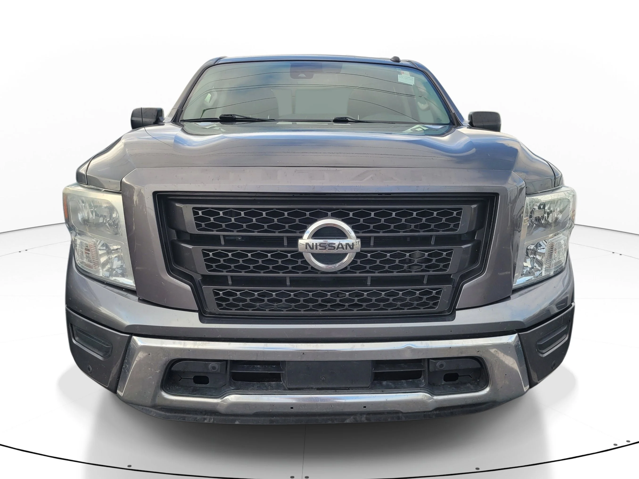 Used 2021 Gun Metallic Nissan SV image 2