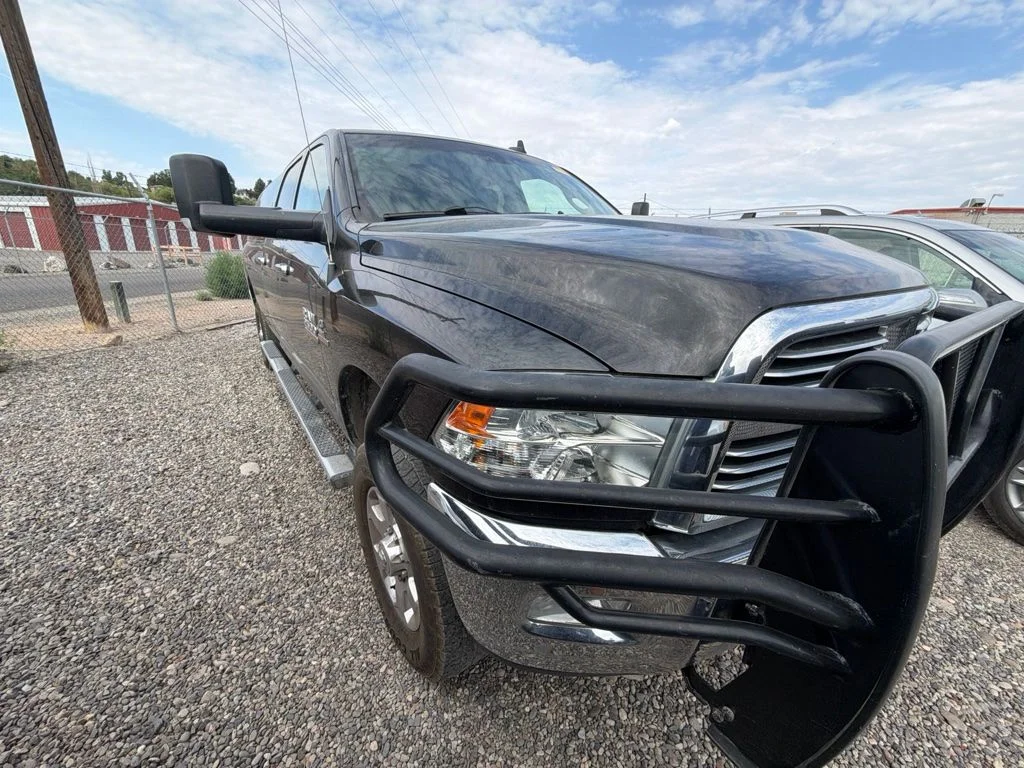 Used 2018 Brilliant Black Crystal Pearlcoat Ram Big Horn image 1