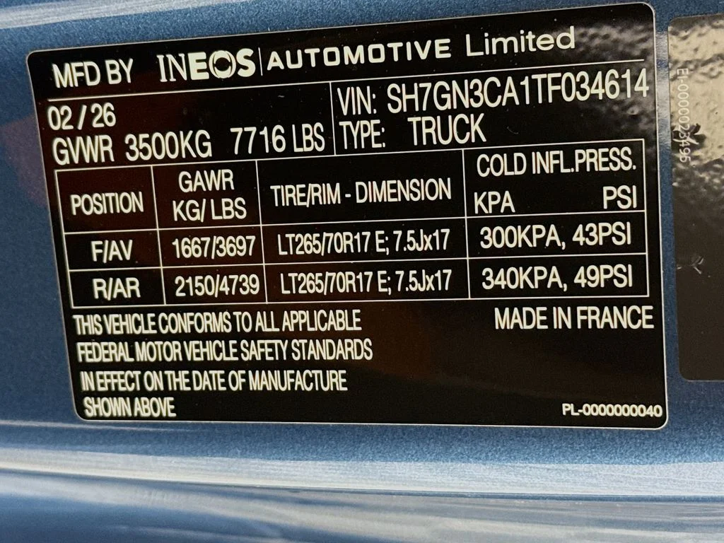 New 2026 Blue INEOS  image 23
