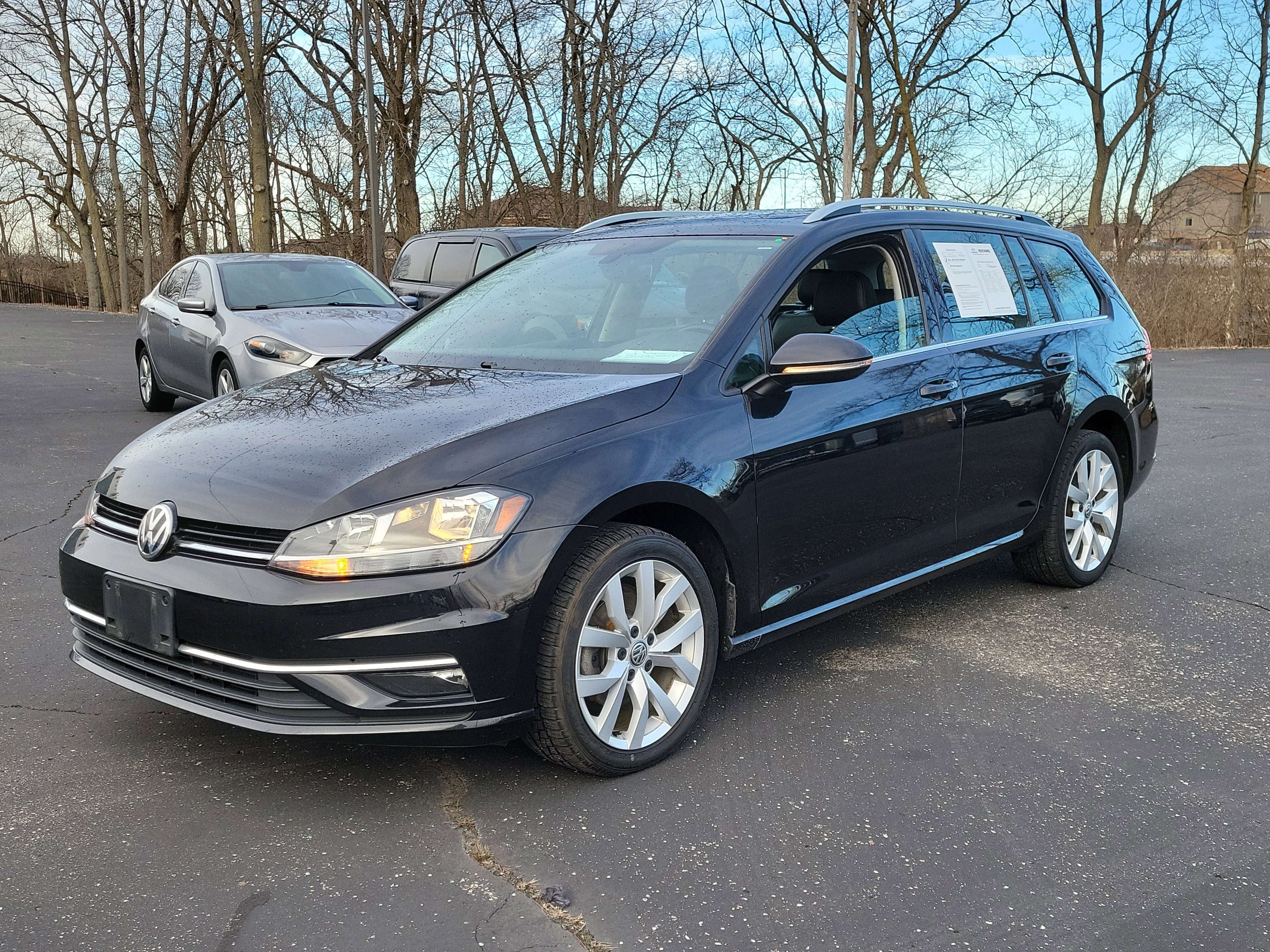 Used 2018 Volkswagen Golf SportWagen SEL with VIN 3VWL17AU9JM756927 for sale in Brookville, OH