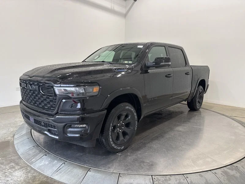 New 2026 Diamond Black Crystal Pearl-Coat Exterior Paint RAM Big Horn/Lone Star image 3