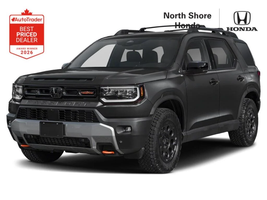 New 2026 Crystal Black Pearl Honda TRAILSPORT TOURING BLACKOUT Bold,refined,and bui image 1