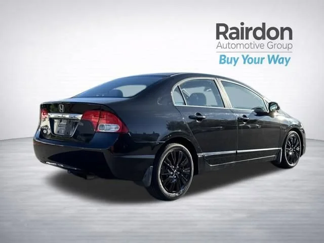 Used 2009 Crystal Black Pearl Honda LX image 7