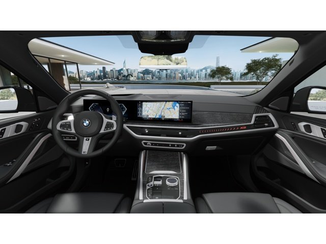 New 2027 Black Sapphire Metallic BMW X6 40i image 10