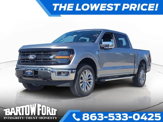 New 2026 Silver Metallic Ford XLT image 1