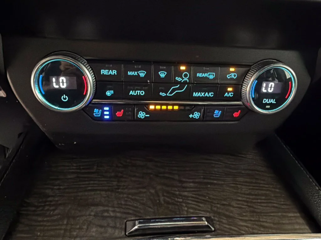 Used 2021 Agate Black Metallic Ford Limited image 34