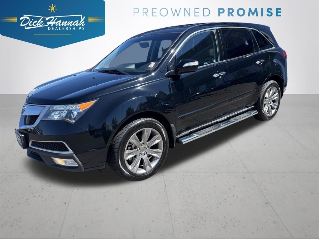 Used 2012 Crystal Black Pearl Acura 3.7L Advance Package image 1