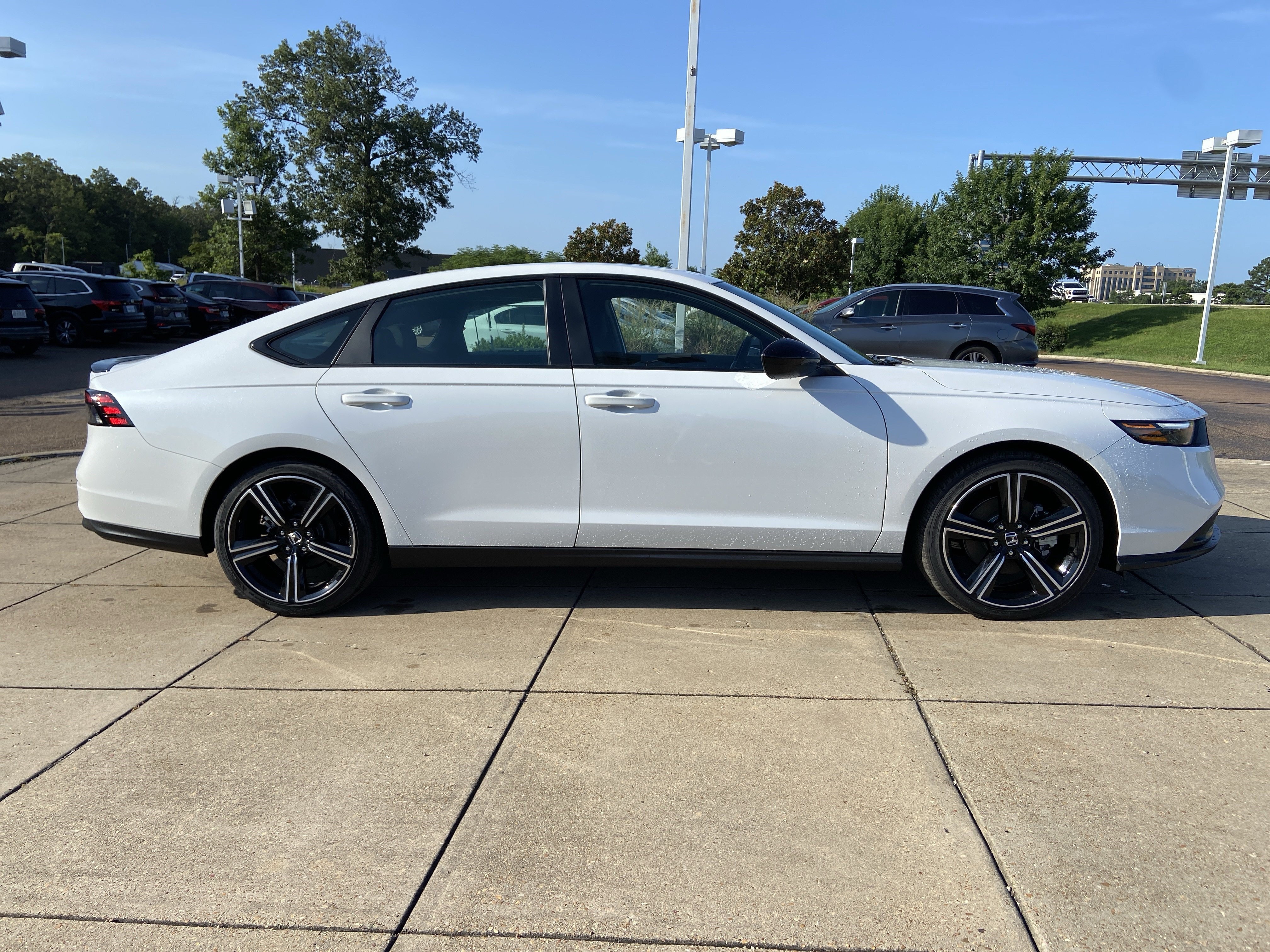 New 2026 Platinum White Pearl Honda Sport image 12