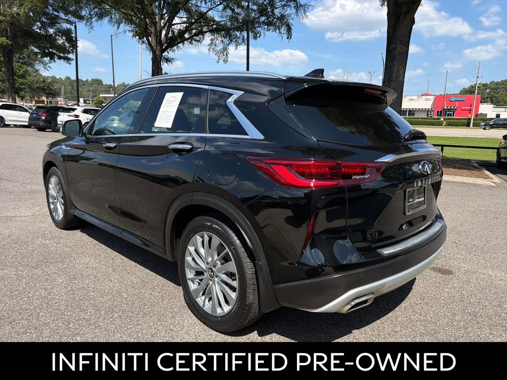 Certified Used 2023 Black Obsidian INFINITI LUXE image 9
