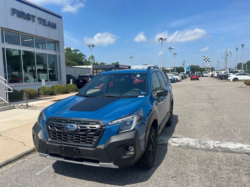 Certified Used 2025 Blue Subaru Wilderness image 7