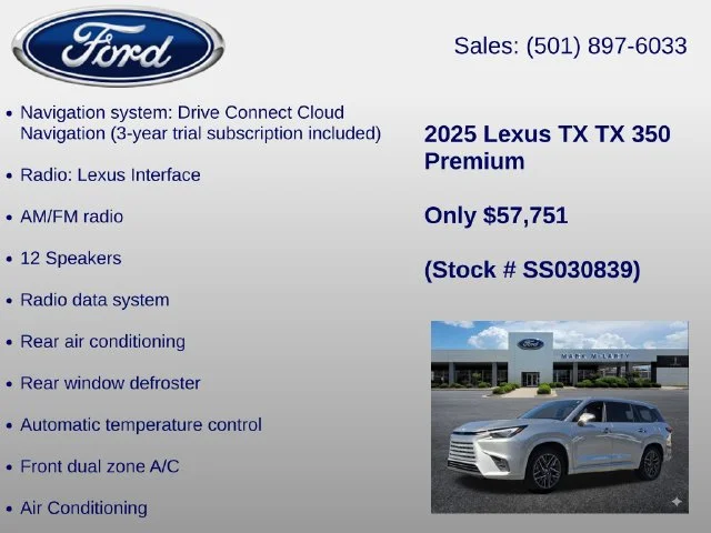 Used 2025 Silver Lexus 350 Premium image 12