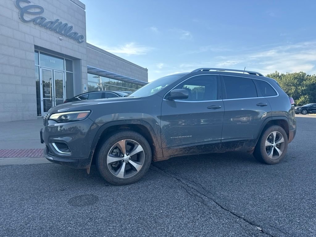 Used 2021 Gray Jeep Limited image 1