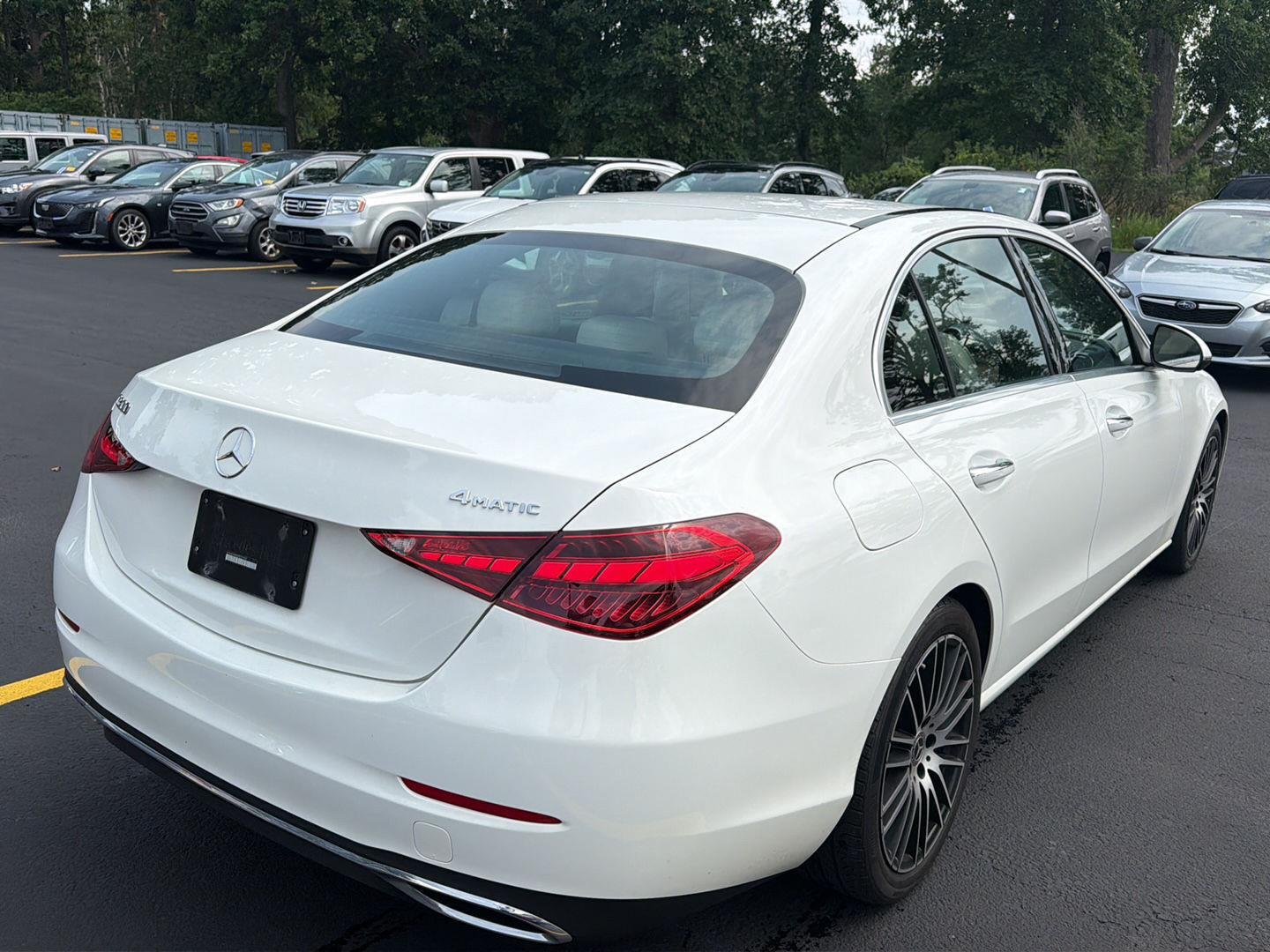 Used 2022 Polar White Mercedes-Benz C 300 image 6