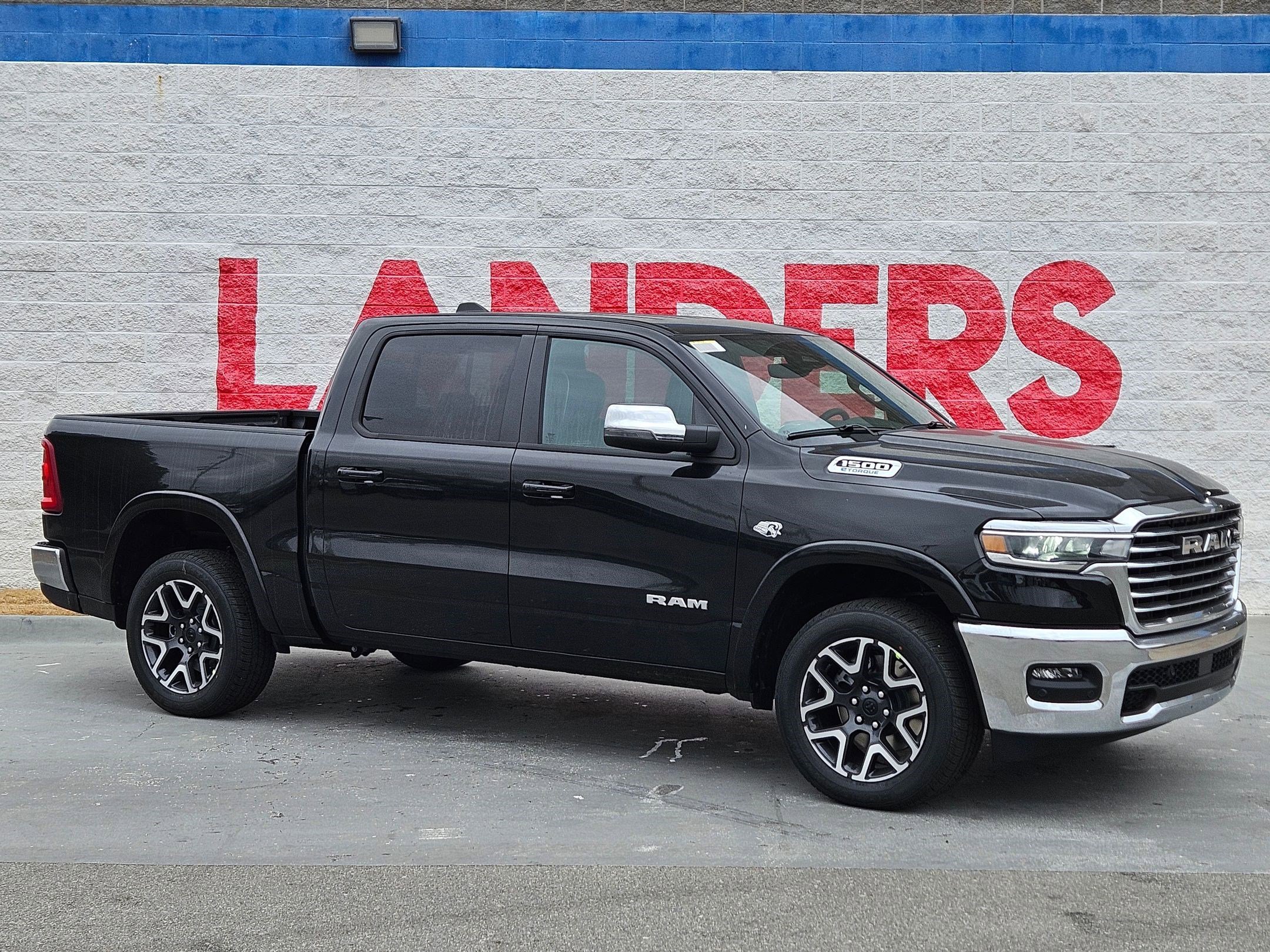 New 2026 Diamond Black Crystal Pearl-Coat Exterior Paint RAM Laramie image 1