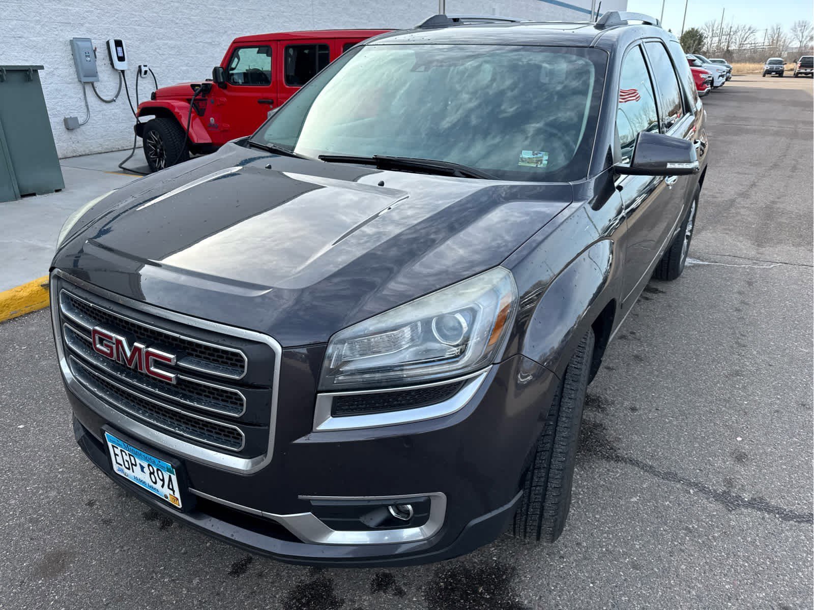 Used 2016 GMC Acadia SLT-1 with VIN 1GKKVRKD9GJ224021 for sale in Cambridge, MN