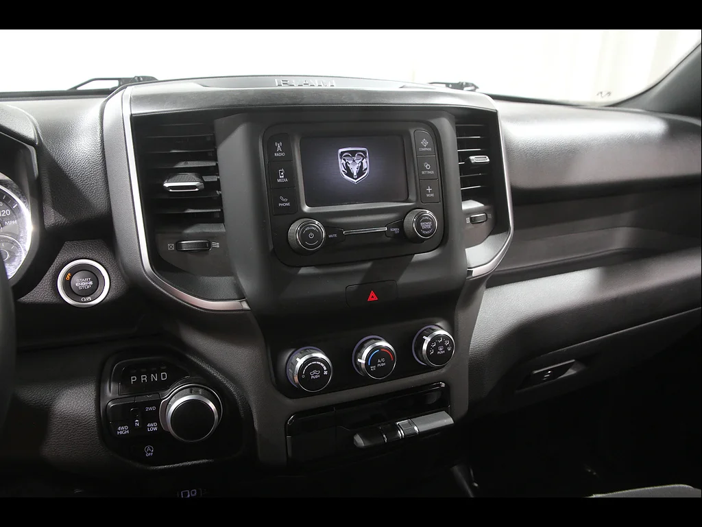 Used 2024 Diamond Black Crystal Pearl Coat Ram Big Horn image 9