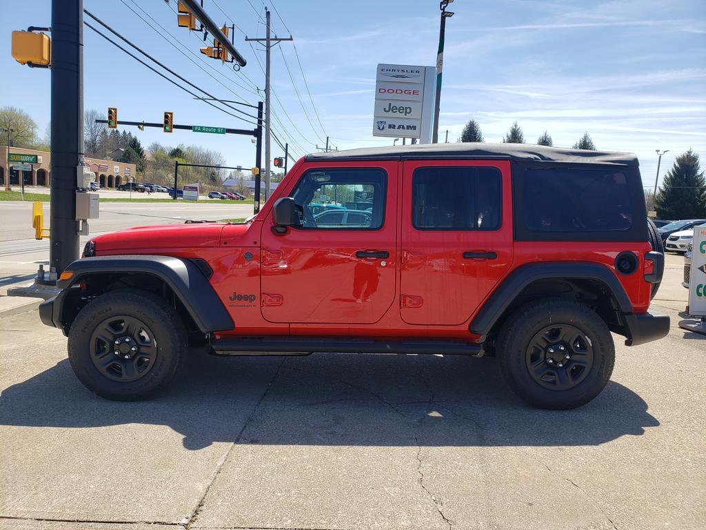 New 2026 Firecracker Red Clear-Coat Exterior Paint Jeep Sport image 7