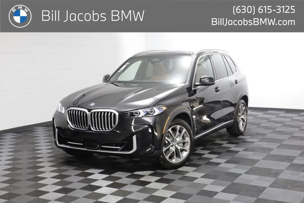 New 2026 Black Sapphire Metallic BMW xDrive50e image 1