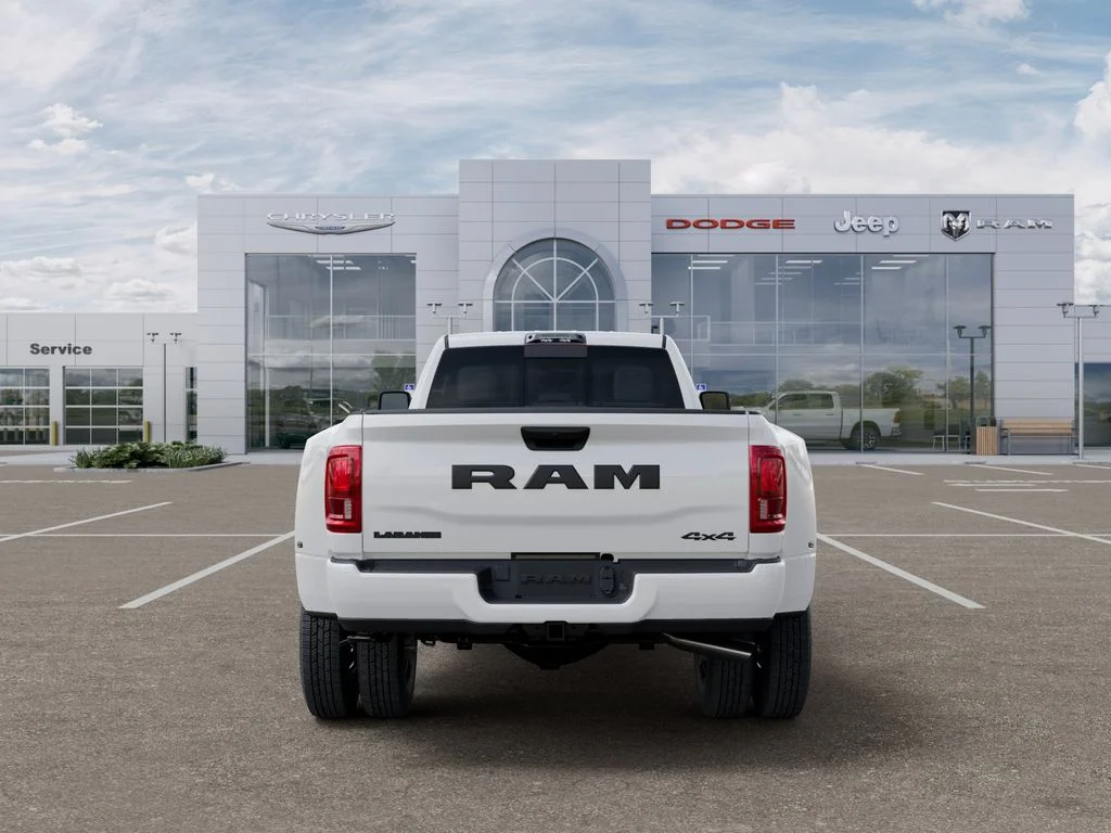New 2026 Bright White Clear-Coat Exterior Paint RAM Laramie image 7