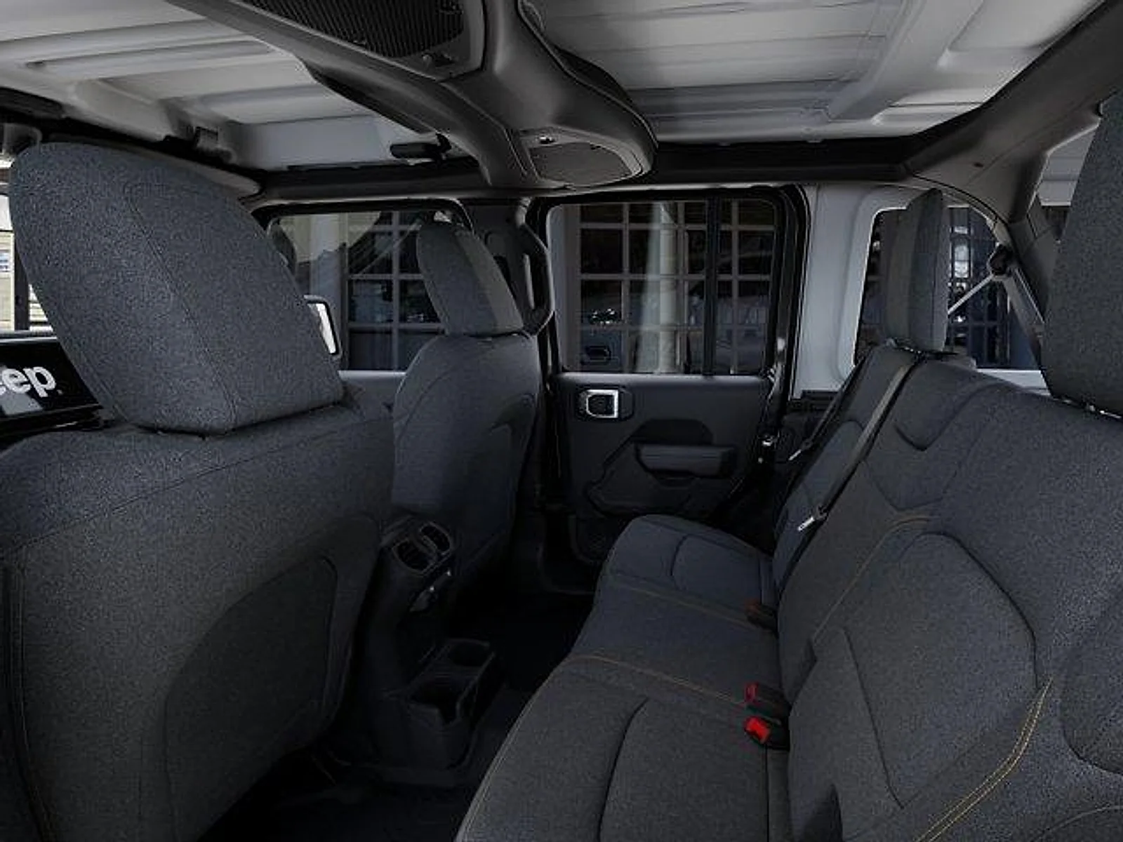 New 2026 Granite Crystal Metallic Clear-Coat Exterior Paint Jeep 4-Door Sport image 23