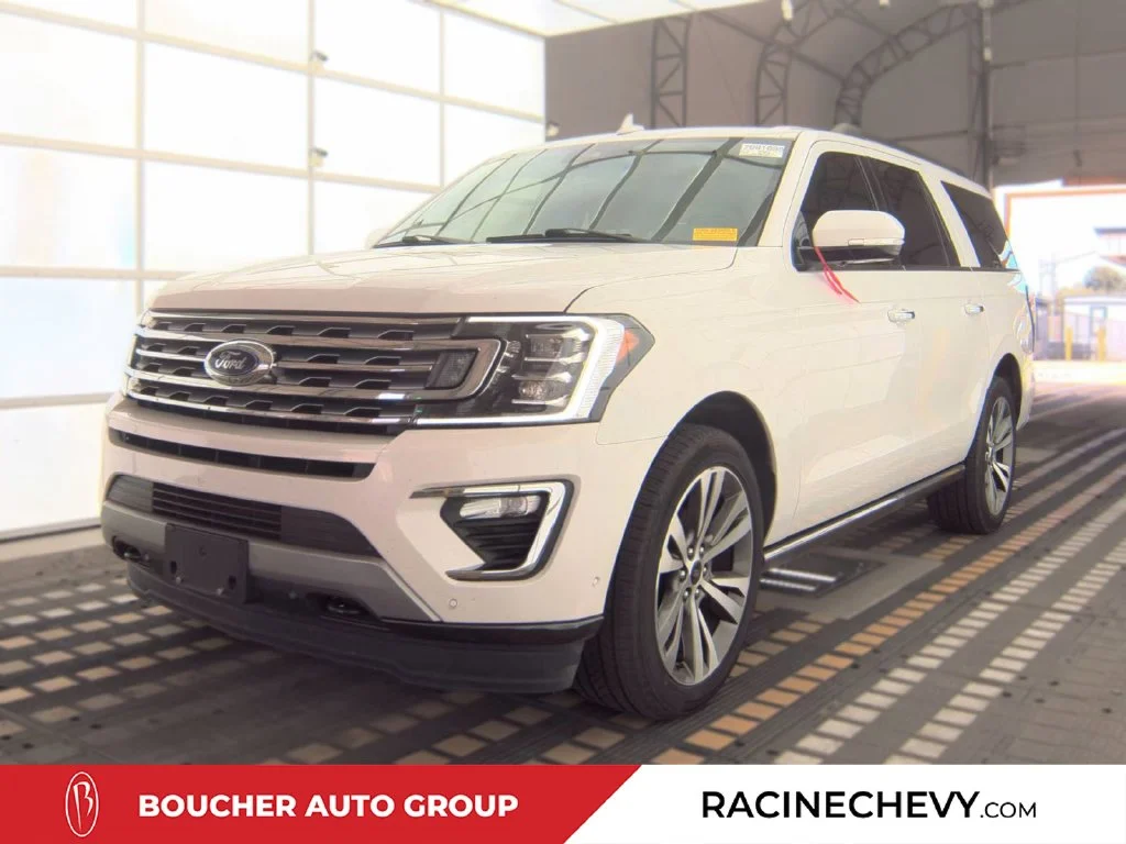 Used 2020 White Metallic Ford Limited image 1