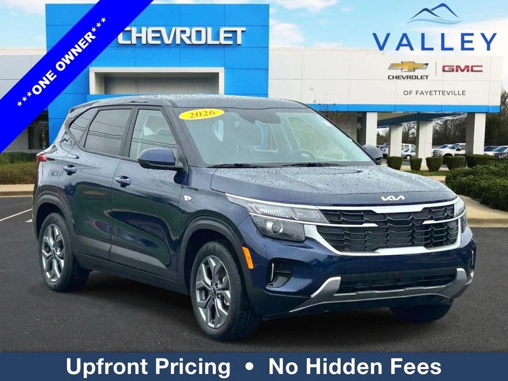 Used 2026 Blue Kia LX image 1