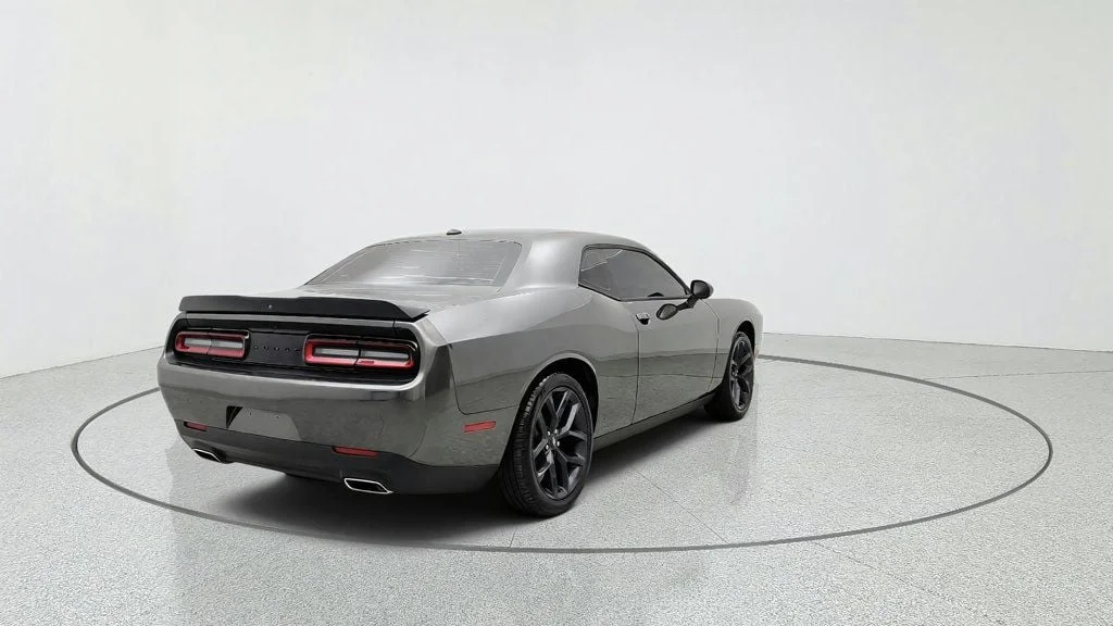 Used 2021 Granite Pearlcoat Dodge SXT RWD w/ Blacktop Package image 5