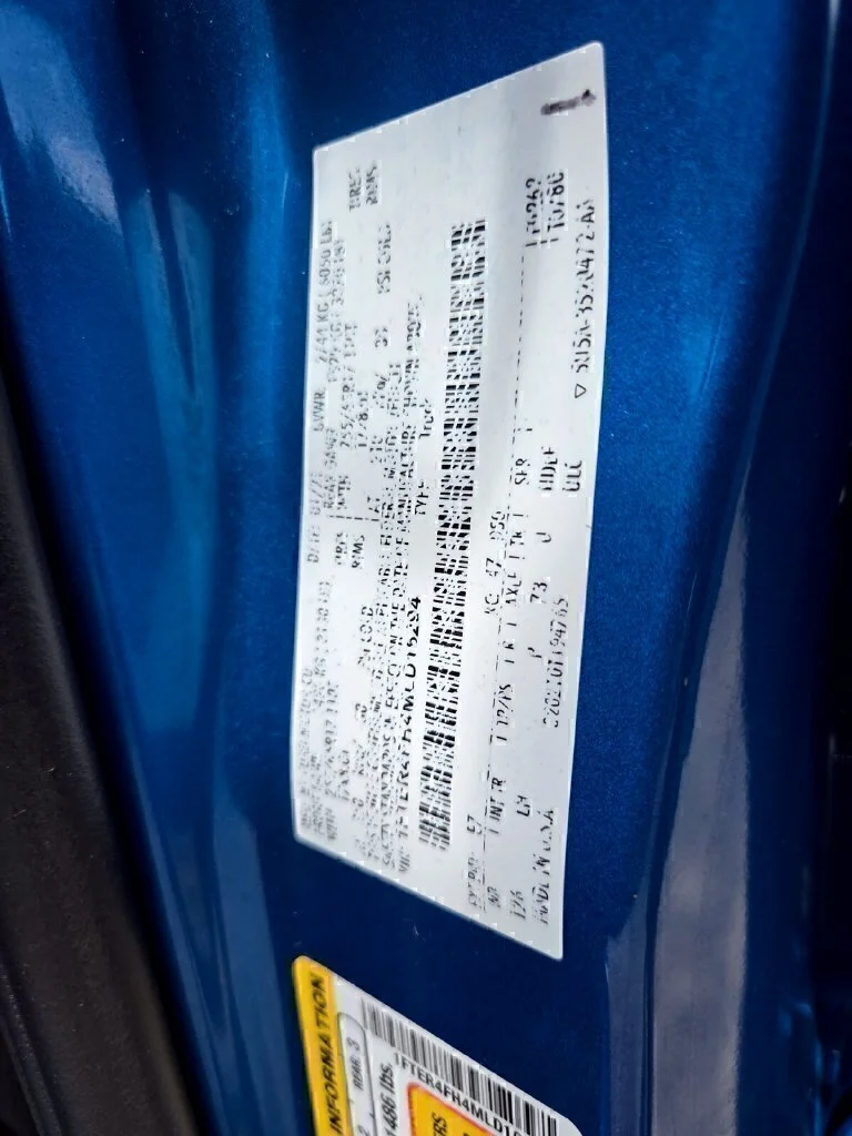 Used 2021 Blue Ford XLT image 33