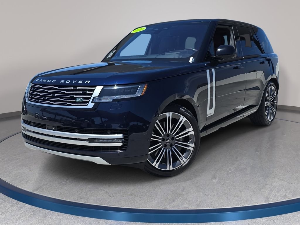 Certified Used 2023 Portofino Blue Metallic Land Rover Autobiography image 1