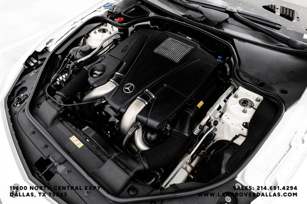Used 2018 White Mercedes-Benz SL 550 image 54