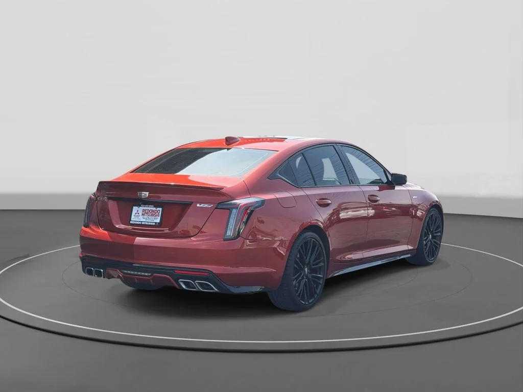 Used 2020 Royal Spice Metallic Cadillac V-Series image 5