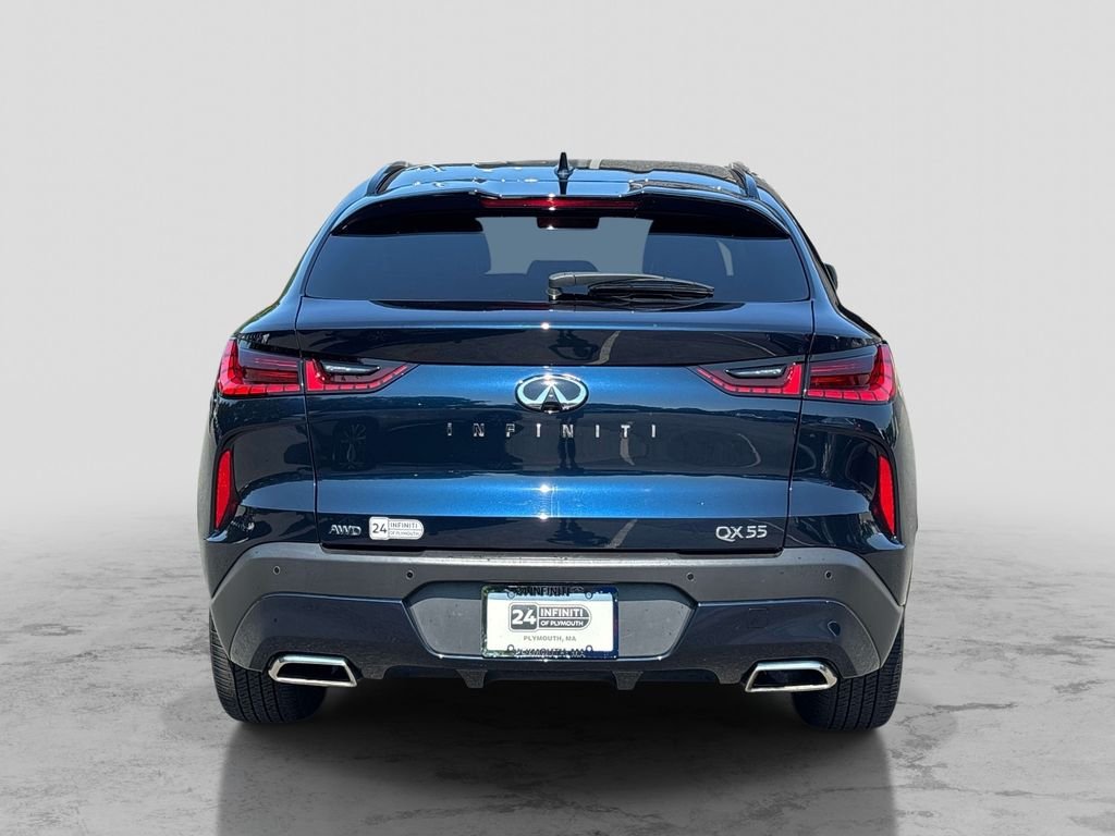 Certified Used 2025 Blue INFINITI LUXE image 4