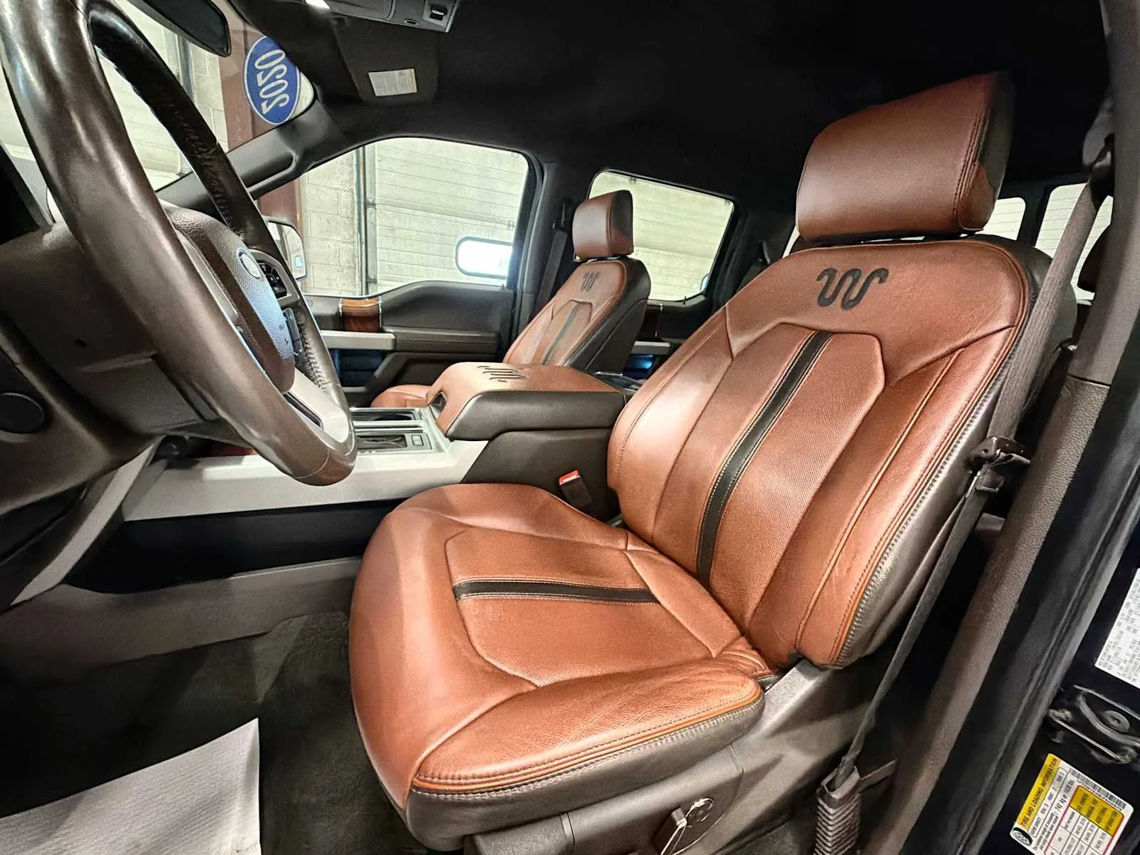 Used 2020 Blue Jeans/Stone Gray Ford King Ranch image 13