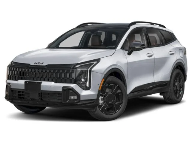 New 2027 Glacial White Pearl/Ebony Black Roof Kia X-Line image 14