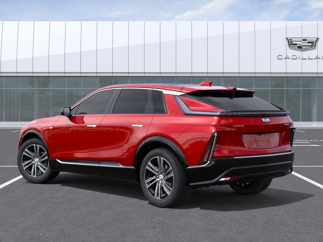 New 2026 Radiant Red Tintcoat Cadillac Premium Luxury image 3